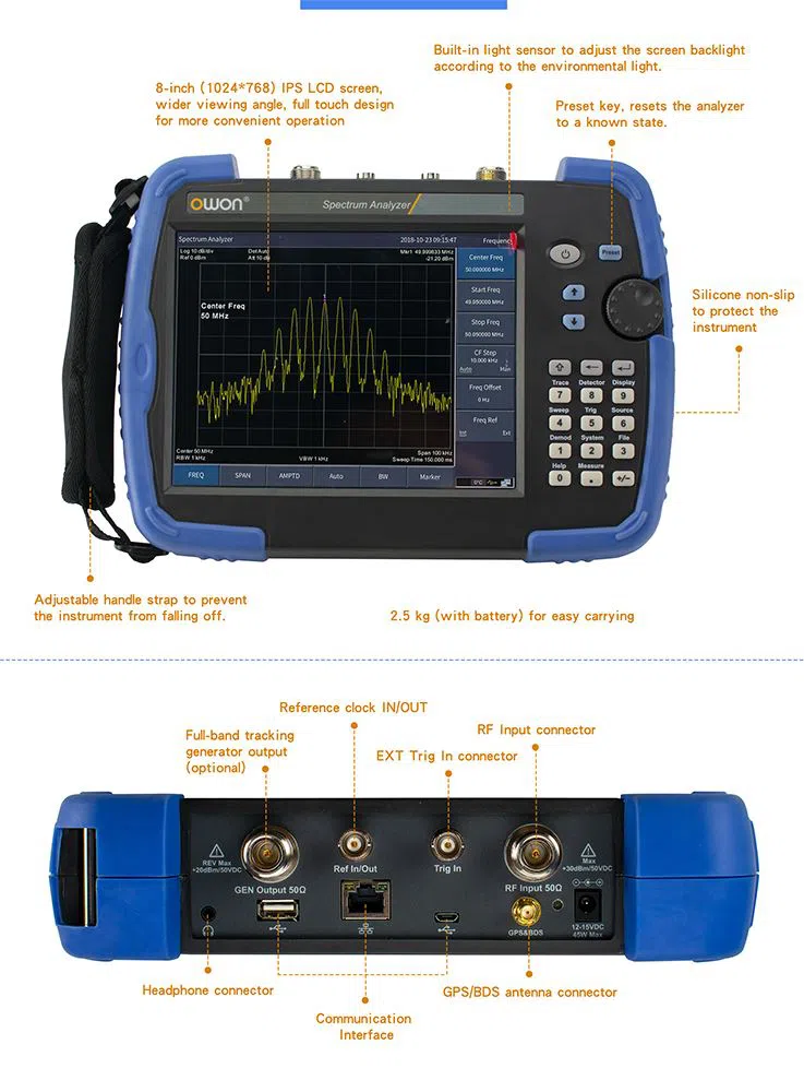 全球定位系统(GPS)频谱分析仪