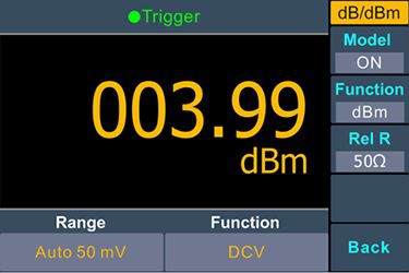 dB dBm Multimeter