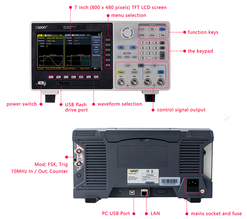Touch screen Signal Generator