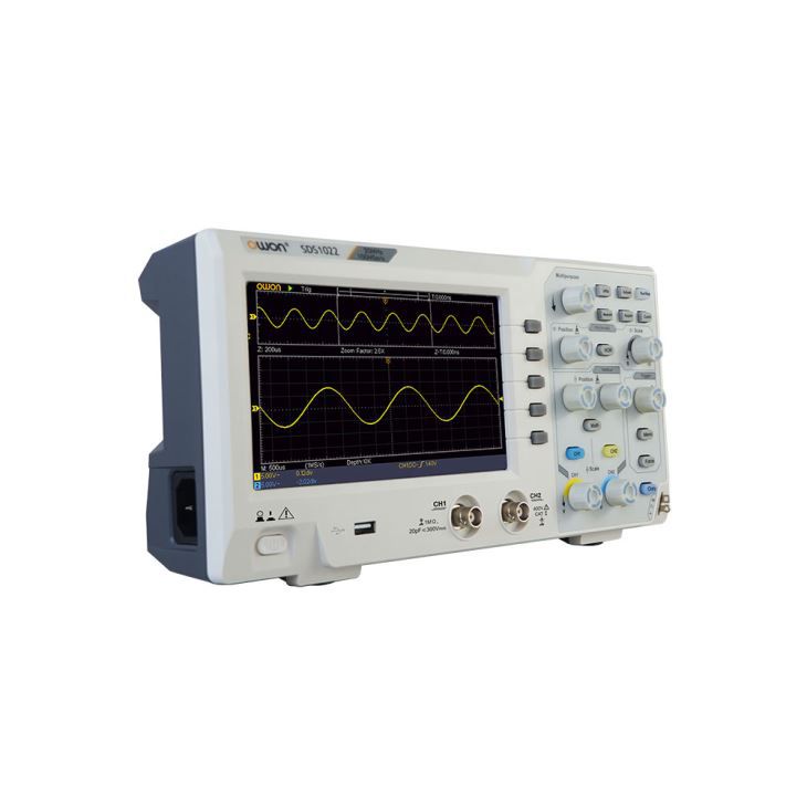 SDS1000 Series Friendly UI Digital Oscilloscope
